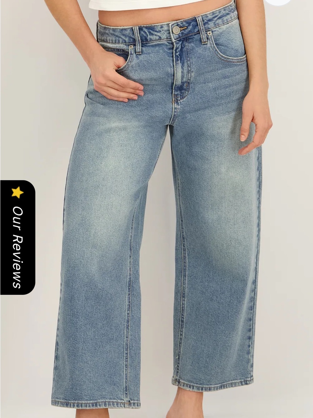 Project Indigo The Barrel Boyfriend jeans